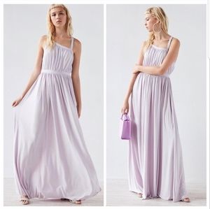 Kimchi Blue Coralina Cupro Asymmetrical Ma…